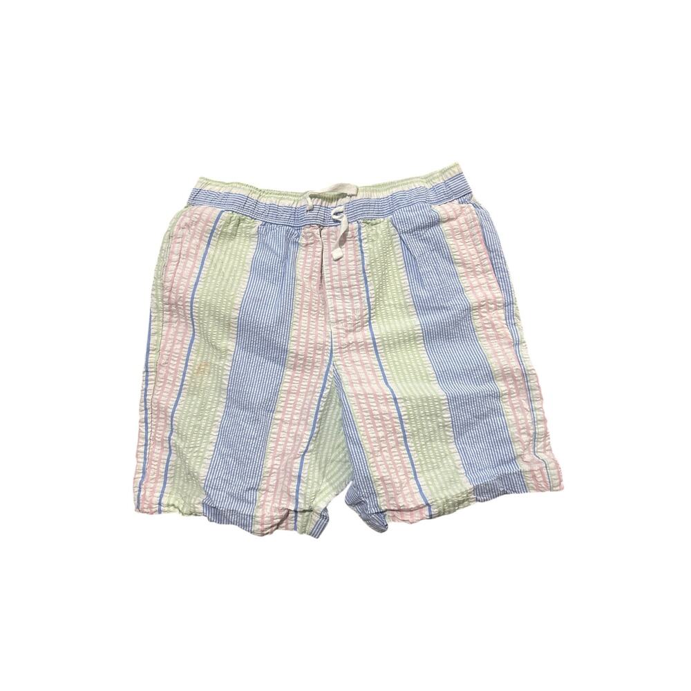 Janie and Jack Shorts 7 Seersucker